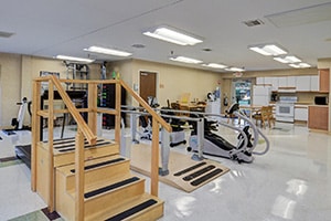 The rehab gym at Chillicothe